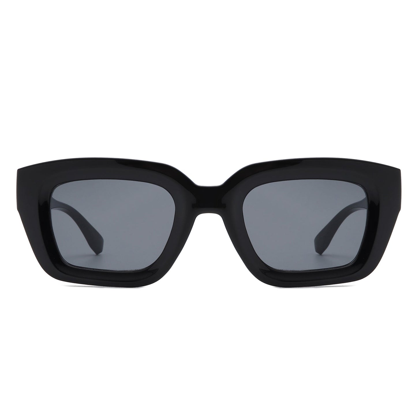 Moonluxe - Classic Retro Square Tinted Fashion Sunglasses